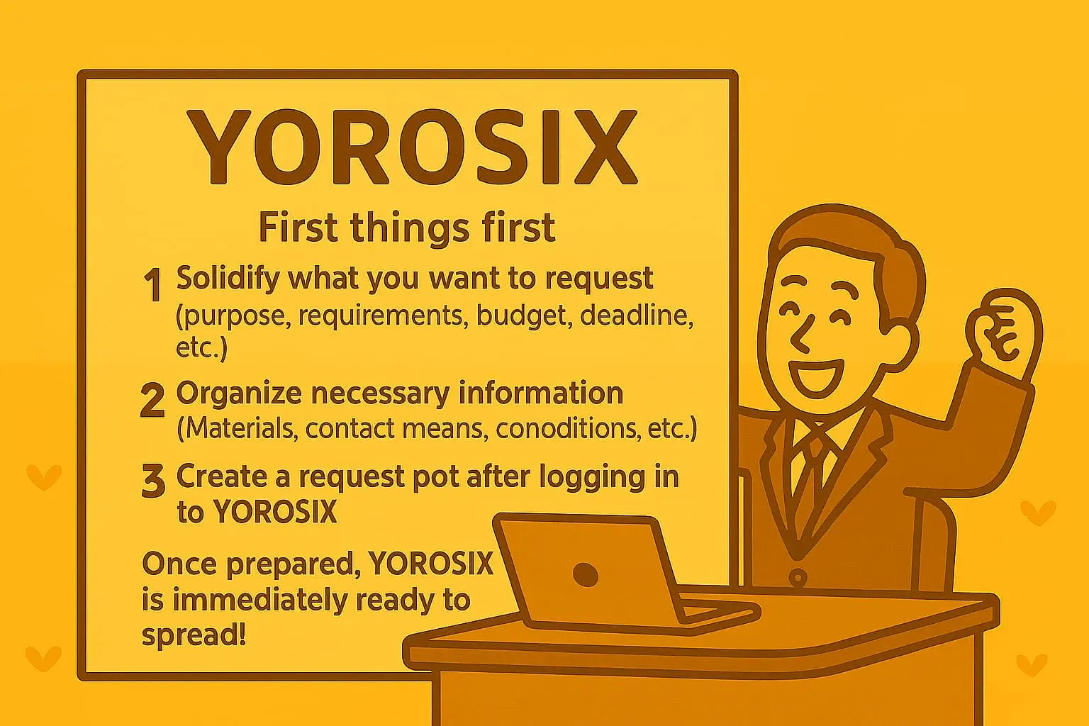 昔の張り紙とデジタルの張り紙比べている画像